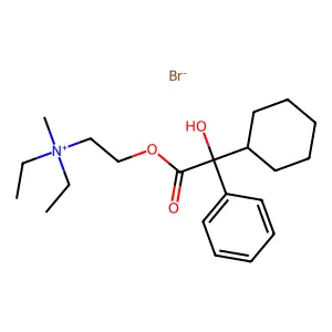 Oxyphenonium Bromide structure