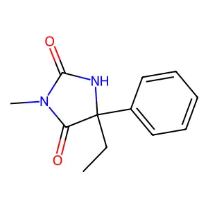 Mephenytoin structure