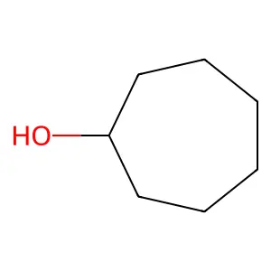 Cycloheptanol structure