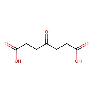 4-Oxopimelic acid structure