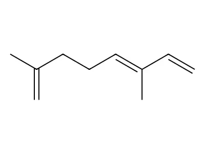 3,7-Dimethylocta-1,3,7-triene structure