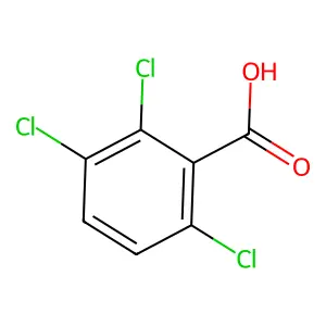 2,3,6-Trichlorobenzoic acid structure