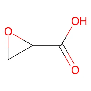 Glycidic acid structure