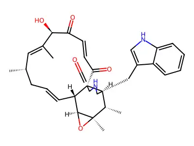 Chaetoglobosin A structure