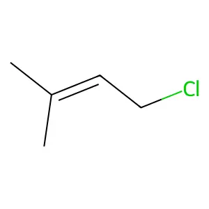 1-Chloro-3-methyl-2-butene structure
