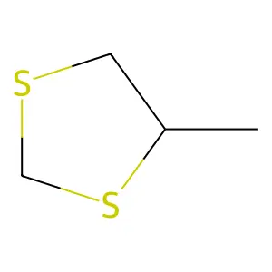 1,3-Dithiolane, 4-methyl- structure