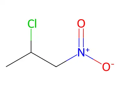 2-Chloro-1-nitro-propane structure
