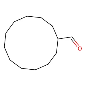 Cyclododecanecarboxaldehyde structure