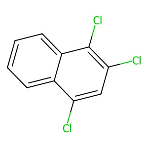 1,2,4-Trichloronaphthalene structure