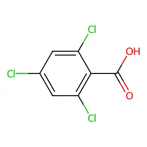 2,4,6-Trichlorobenzoic acid structure