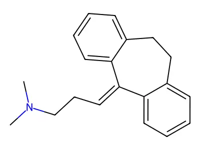 Amitriptyline structure