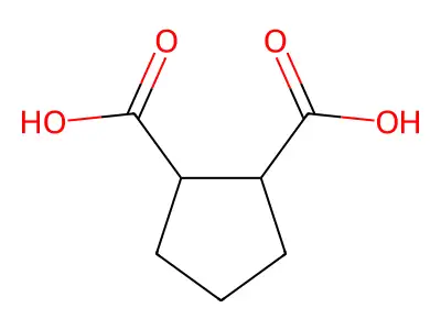 1,2-Cyclopentanedicarboxylate structure