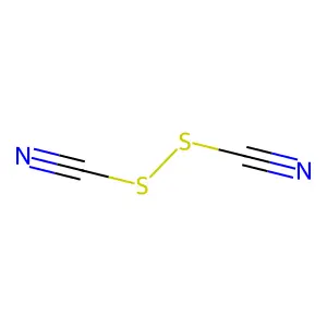 Sulfur cyanide (S2(CN)2) structure
