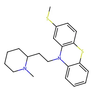 Thioridazine structure