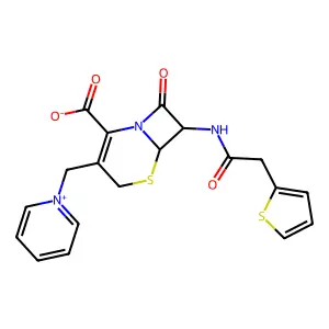 Cephaloridine structure