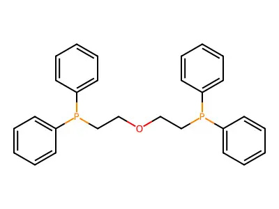 [Bis(2-diphenylphosphino)ethyl]ether structure