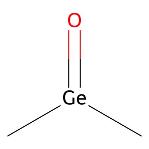 Germane, dimethyloxo- structure