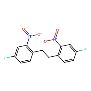 4,4'-Difluoro-2,2'-dinitrobibenzyl structure