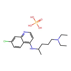Chloroquine Phosphate structure