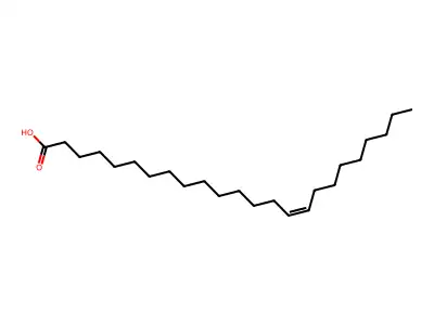 15-Tetracosenoic acid, (15Z)- structure