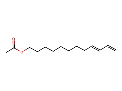 12-Acetoxy-1,3-dodecadiene structure