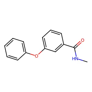 n-Methyl-3-phenoxybenzamide structure