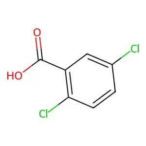 2,5-Dichlorobenzoic acid structure