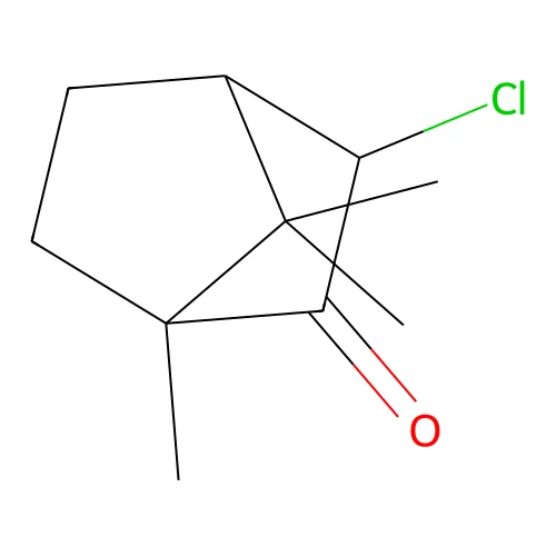 3-Chlorobornan-2-one structure