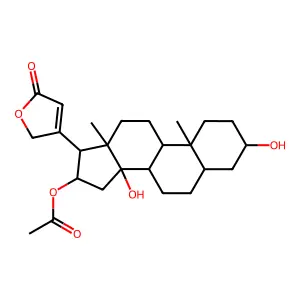 3-Epioleandrigenin structure