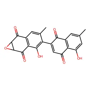 Diosquinone structure