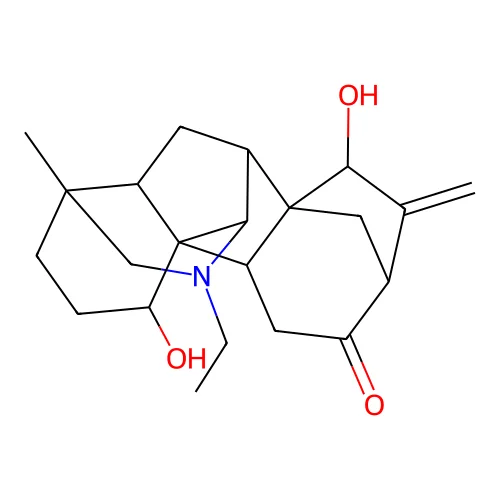 Napellonine structure
