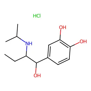 Isoetarine hydrochloride structure