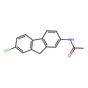 N-(7-Chloro-9H-fluoren-2-yl)acetamide structure