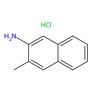 3-Methyl-2-naphthylamine, hydrochloride structure