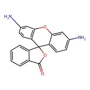 3',6'-Diaminospiro(isobenzofuran-1(3H),9'-(9H)xanthen)-3-one structure
