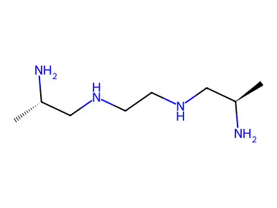 N~1~,N~1'~-(Ethane-1,2-diyl)di(propane-1,2-diamine) structure