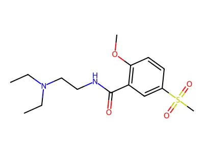 Tiapride hydrochloride structure