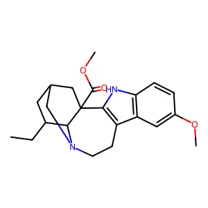 Voacangine structure