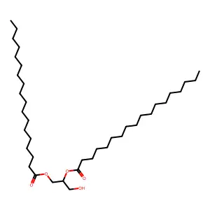Glycerol distearate structure