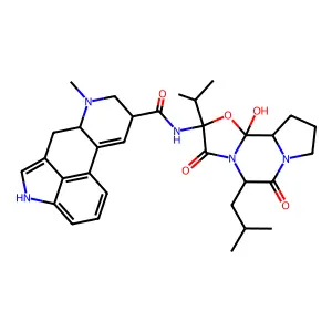 Ergokryptine structure
