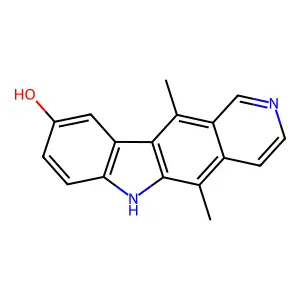 9-Hydroxyellipticine structure