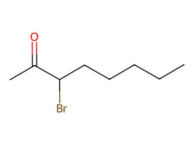 3-Bromooctan-2-one structure