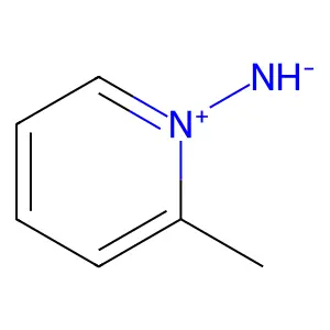 pyridinium, 1-amino-2-methyl-, inner salt structure
