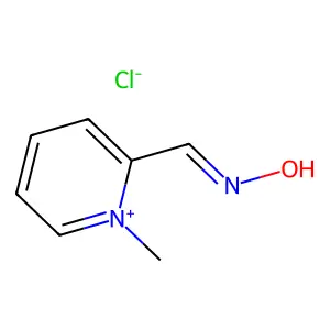 1-Methylpyridinium-2-aldoxime Chloride structure