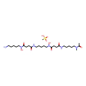 Desferrioxamine B mesylate structure