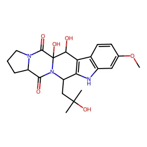 Verruculogen TR 2 structure