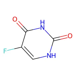 5-Fluorouracil structure
