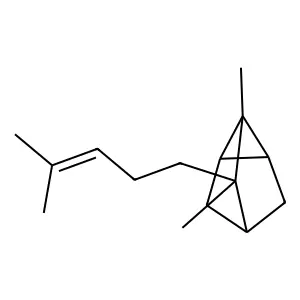 alpha-Santalene structure