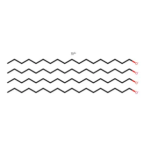1-Octadecanol, titanium(4+) salt (4:1) structure