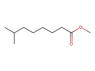 Isononanoic acid, methyl ester structure
